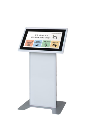 大型タッチパネルタイプWFS|Comabo 電子看板/デジタルサイネージ