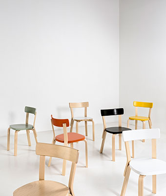 シートパット無料サービス】【組立無料】Artek アルテック 69 チェア