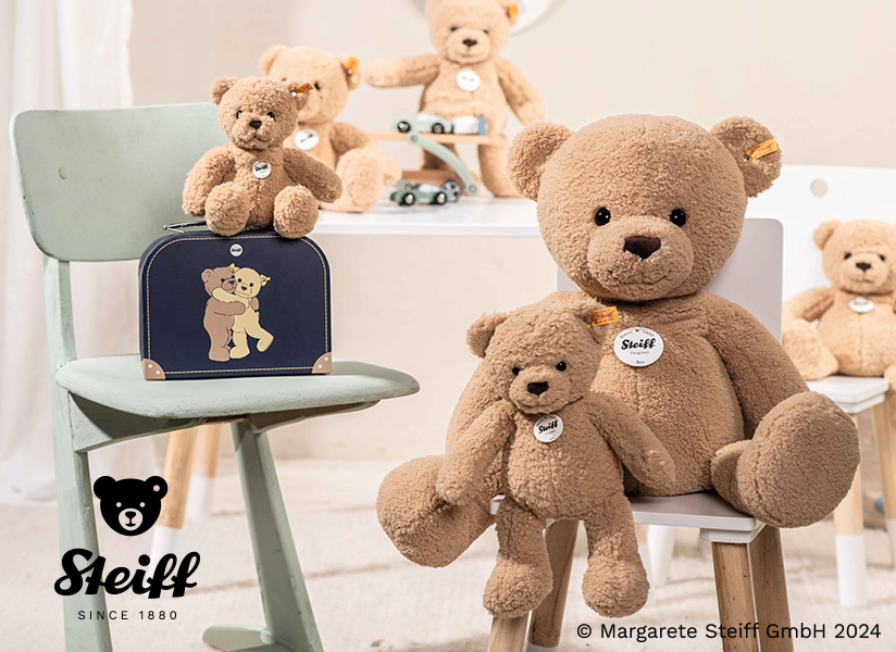 Steiff(シュタイフ) テディベアのトミー キャラメル 20cm [CONCENT