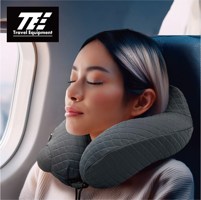 トラベルイクイップメント ポンプピロー ネックピロー 旅行用枕 TNP012