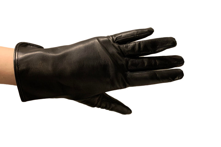 メローラ レディース手袋◇ナパレザー◇ブラック/NERO《ノーライニング