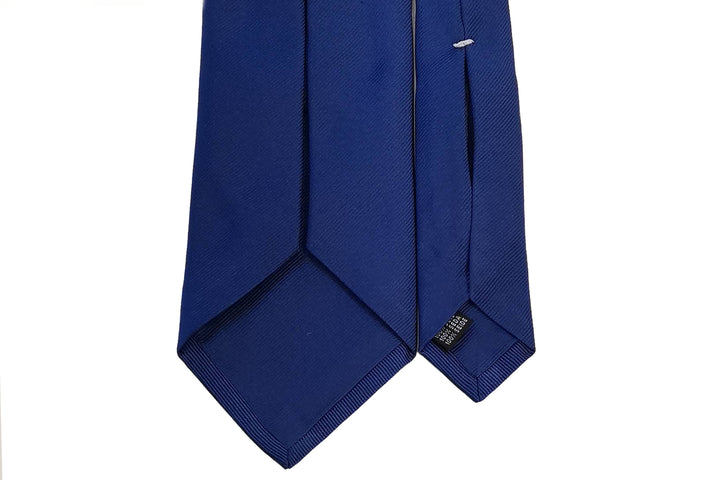 メローラ MILANO SERIES ネクタイ ◇ ネイビー×ソリッド《セッテピエゲ