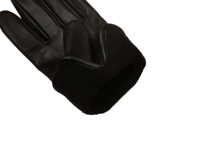 メローラ メンズ手袋◇ナパレザー◇ブラック/NERO《タッチスクリーン