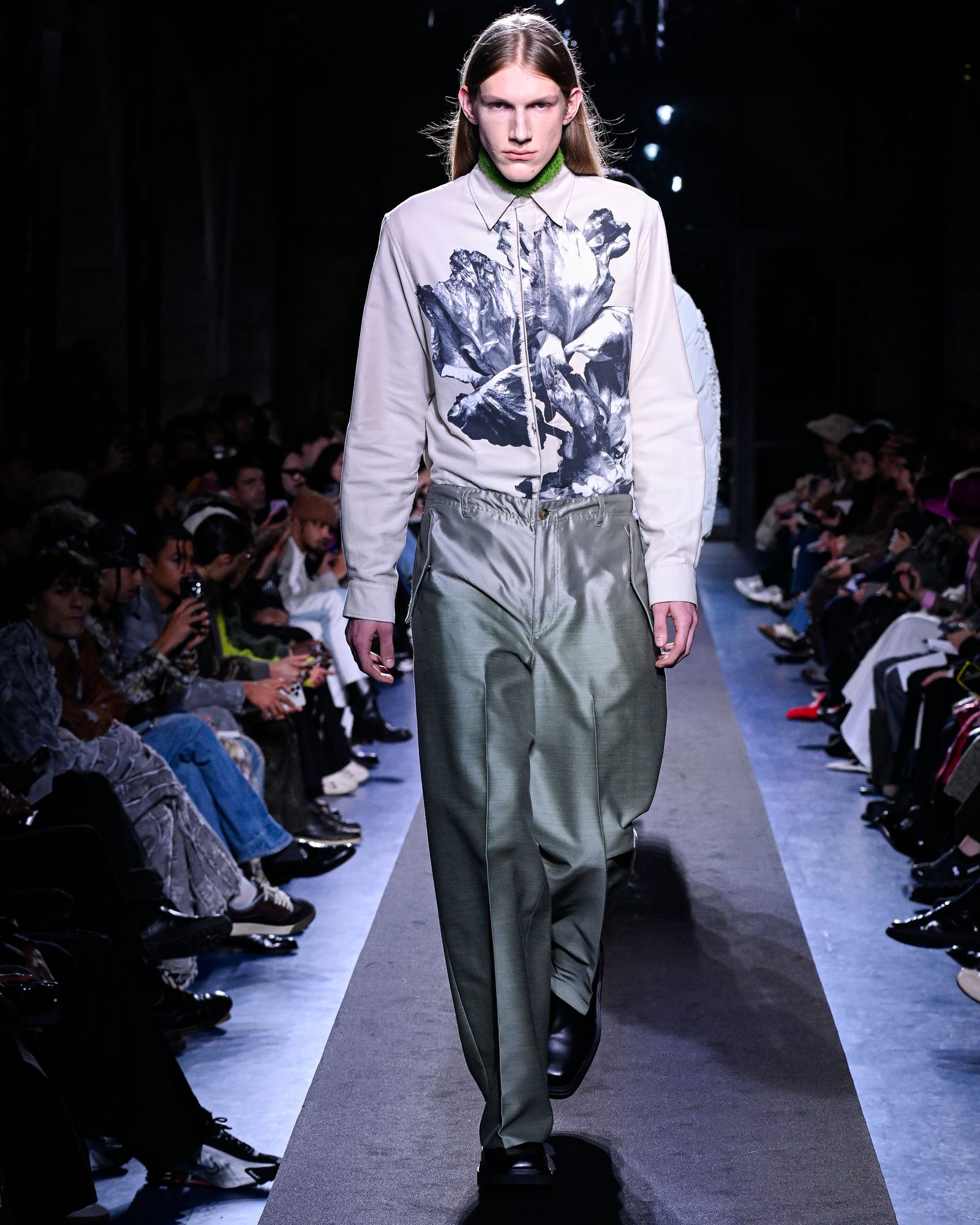 TAAKK - FLOWER PRINT SHIRTS / フラワープリントシャツ (ライト