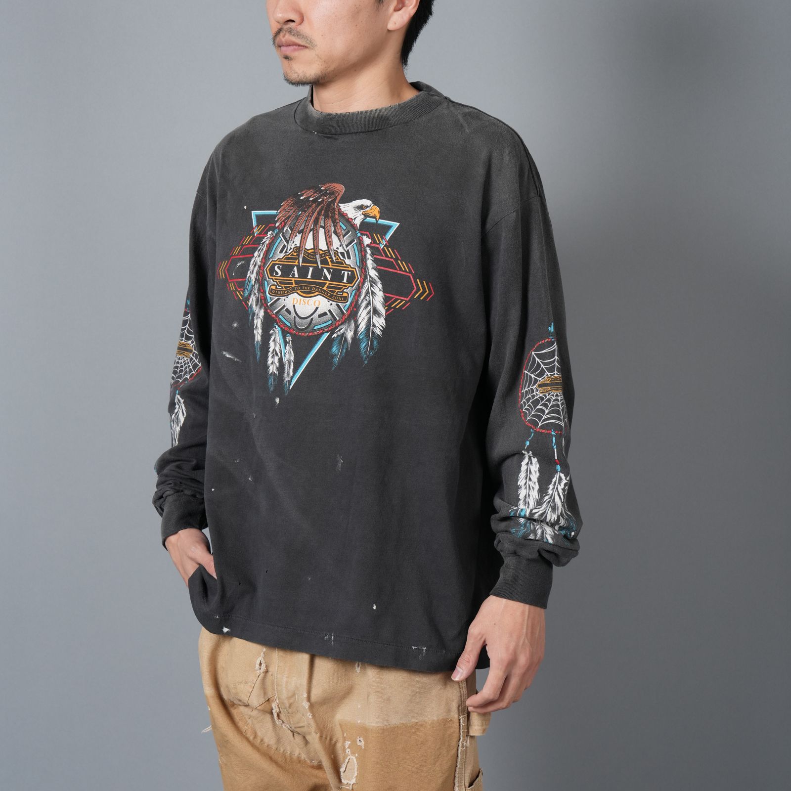 SAINT M×××××× - 【残りわずか】【コラボ】SM-HR8-0000-C40 / LS TEE