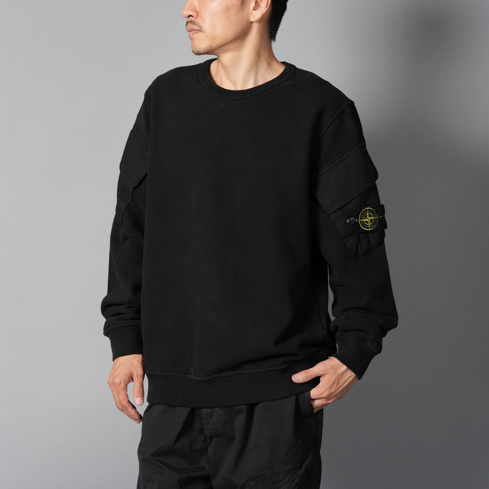 STONE ISLAND - 【ラスト1点】6100008 / BRUSHED ORGANIC COTTON