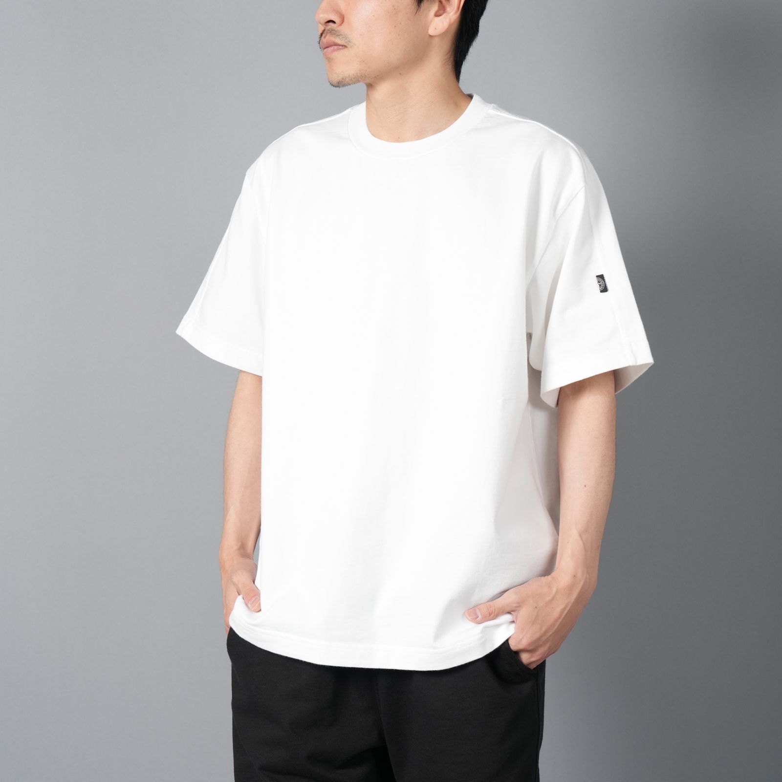 STONE ISLAND - 【ラスト1点】6100019 / HEAVY COTTON JERSEY / 半袖