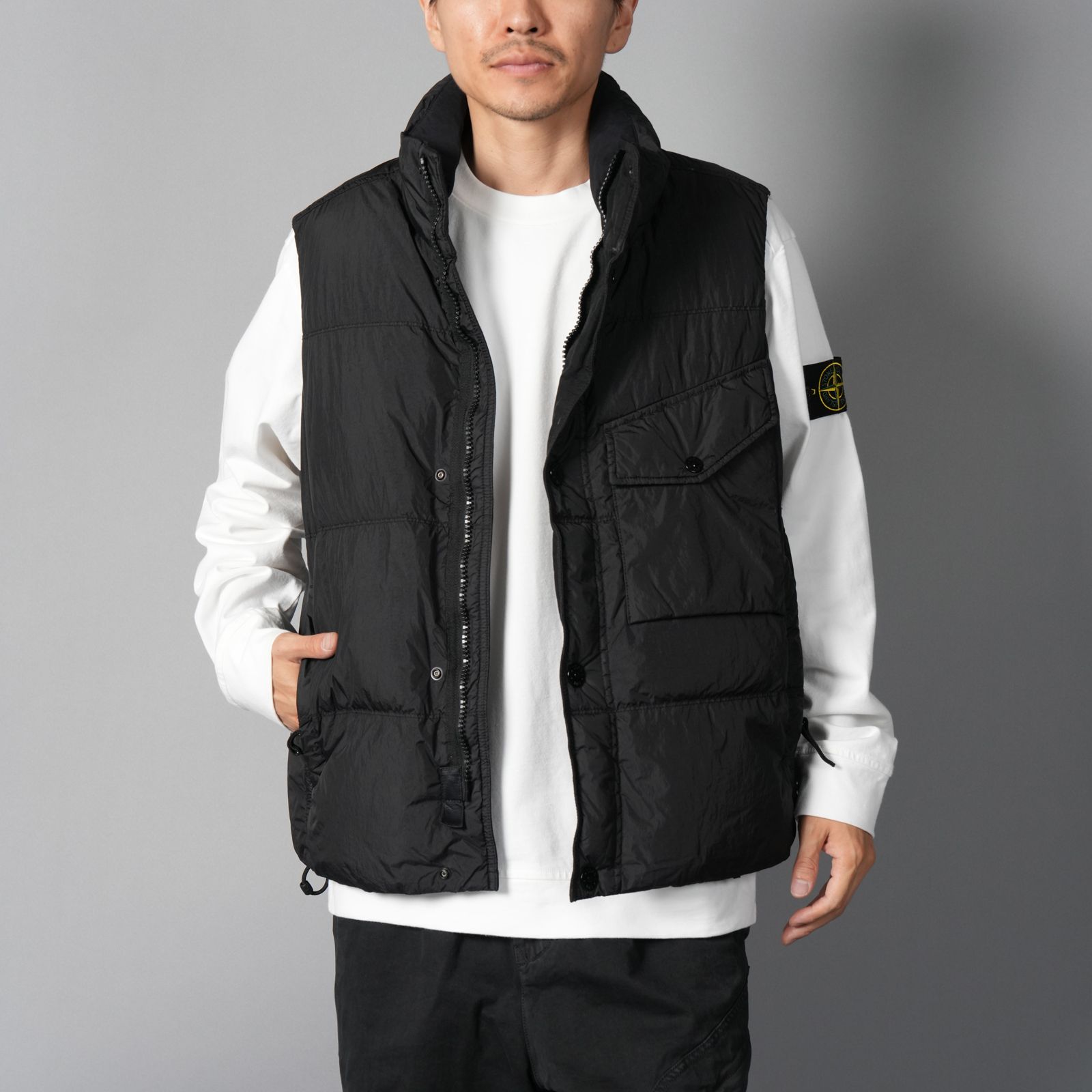 STONE ISLAND - G100003 / CRINKLE REPS NY, RECYCLED NYLON / ダウン