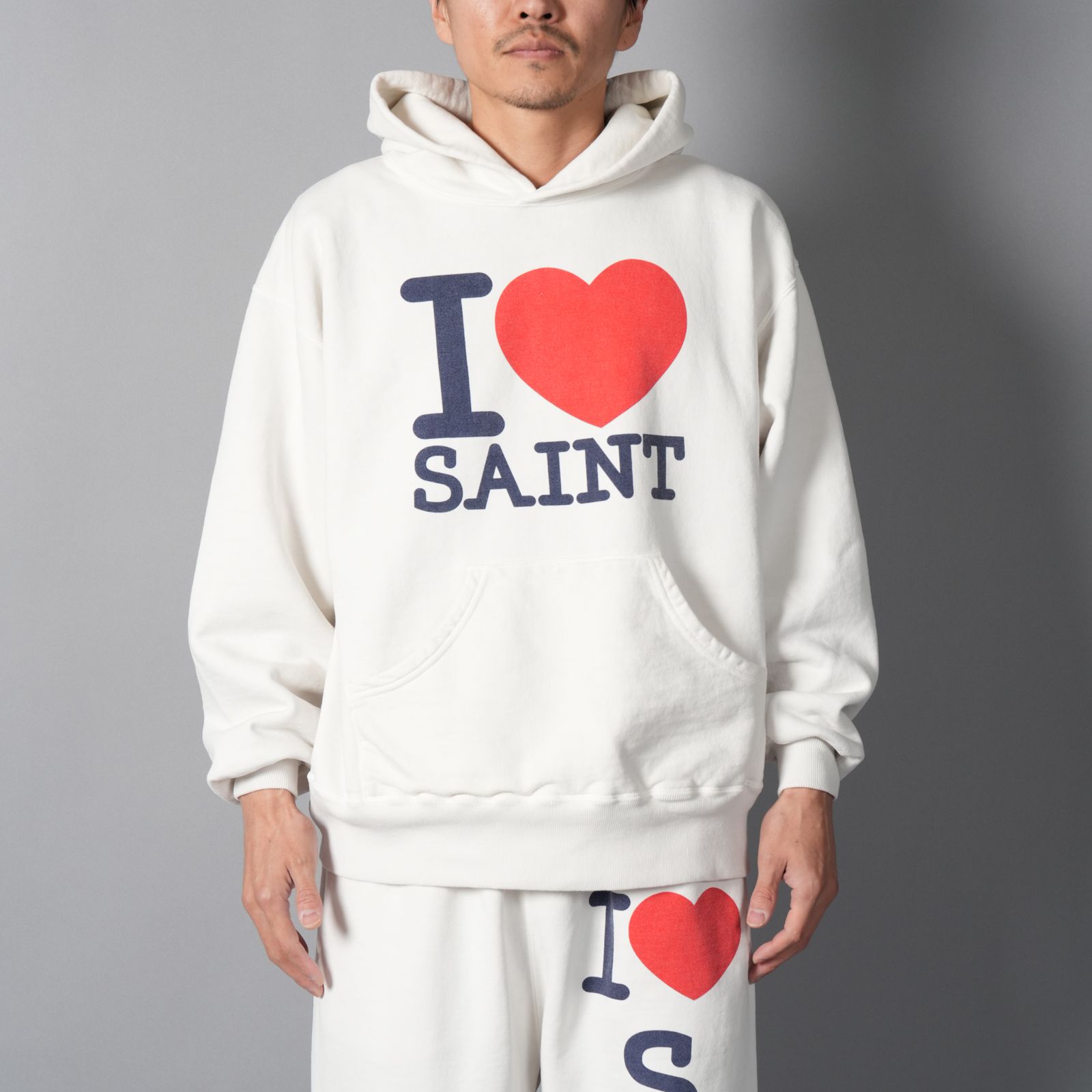 SAINT M×××××× - 【残りわずか】SM-MK8-0000-058 / HOODIE / I LOVE