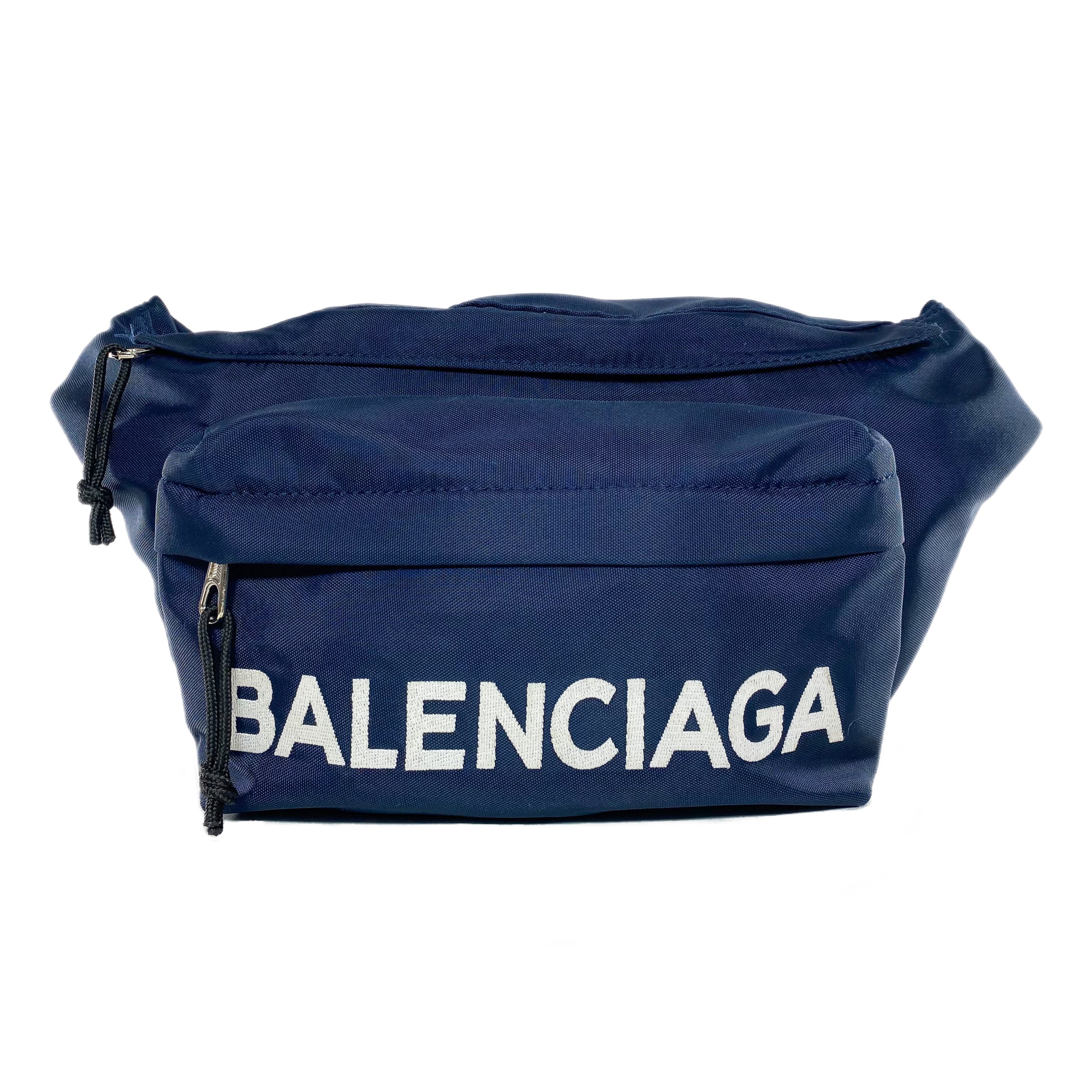 Balenciaga Navy Waist Bag – Consign of the Times ™