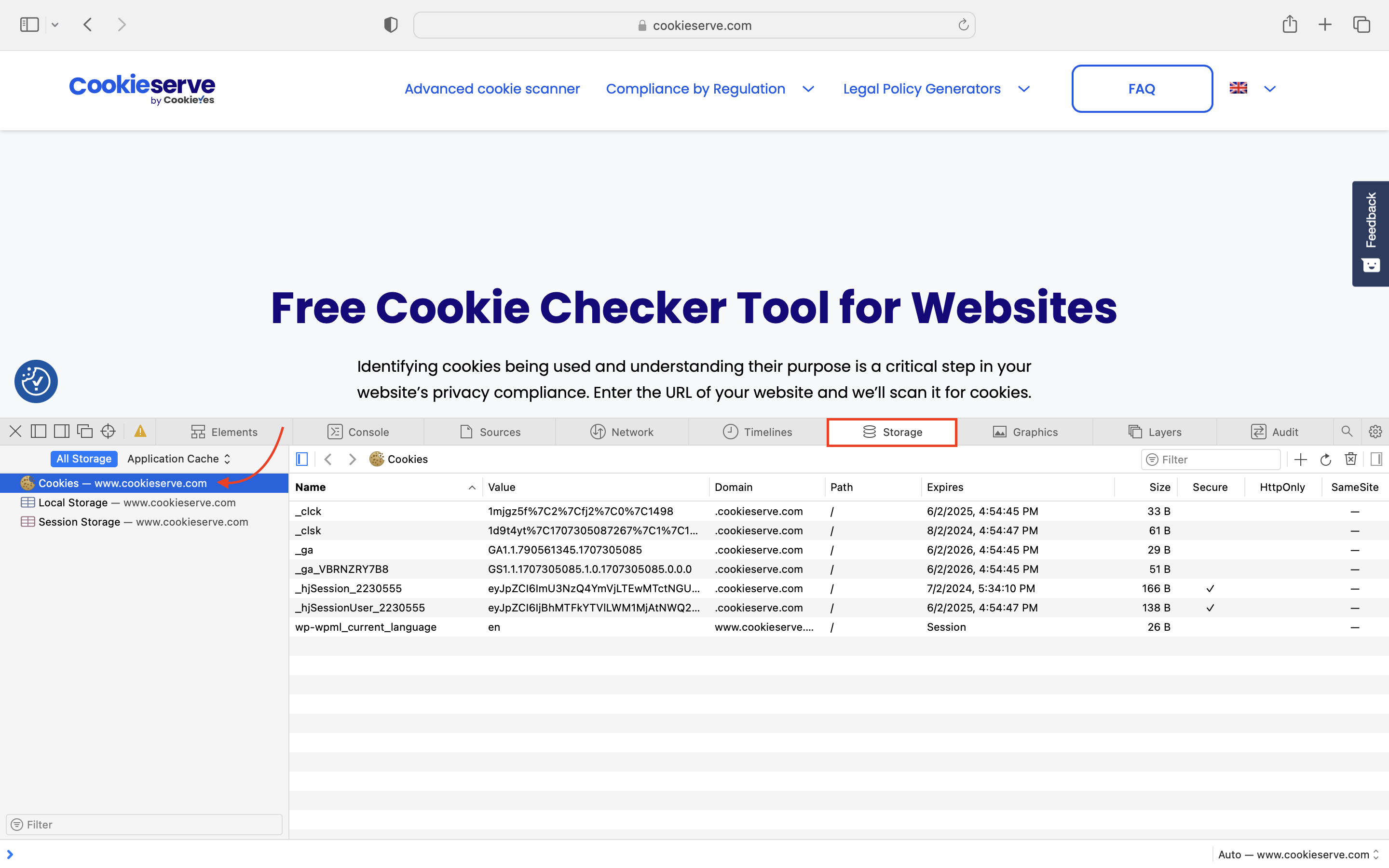 How to Identify Cookies Installed by Your Website?