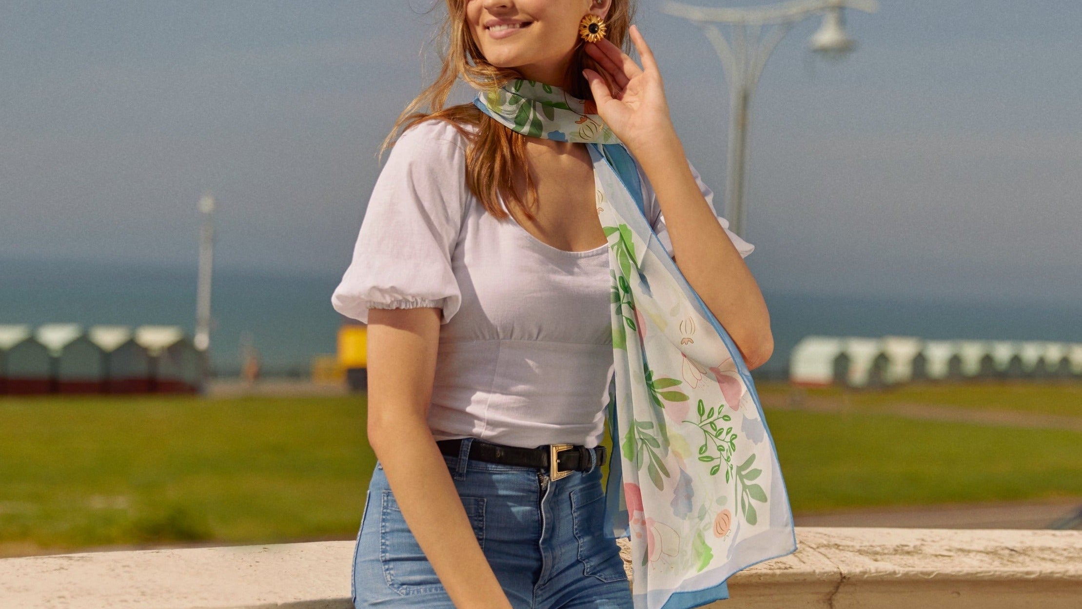 Silk Scarf - Aurora – Cornelia James