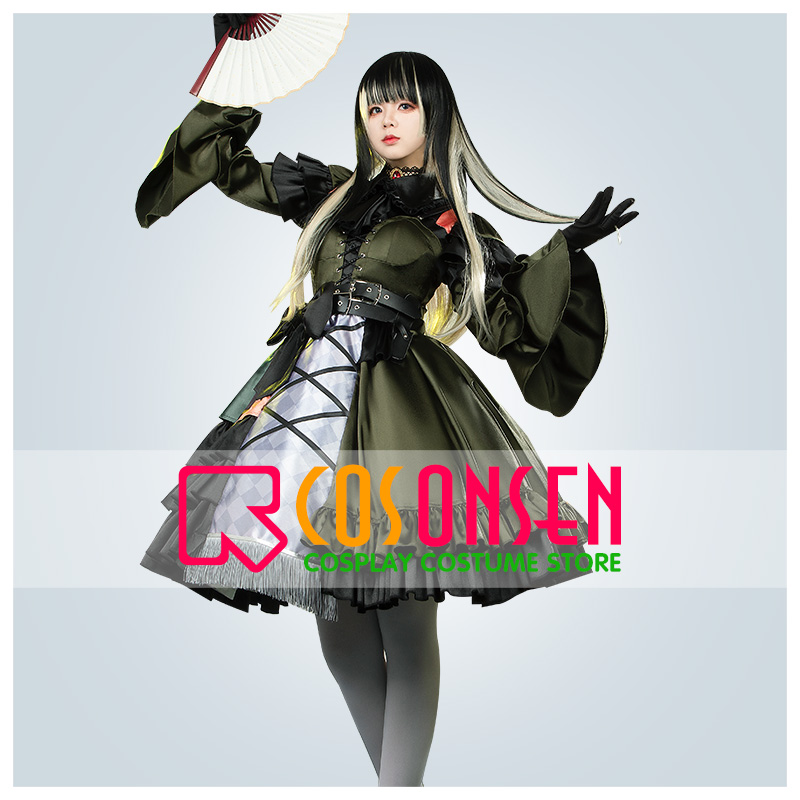 ホロライブ hololive Vtuber 儒烏風亭らでん コスプレ衣装