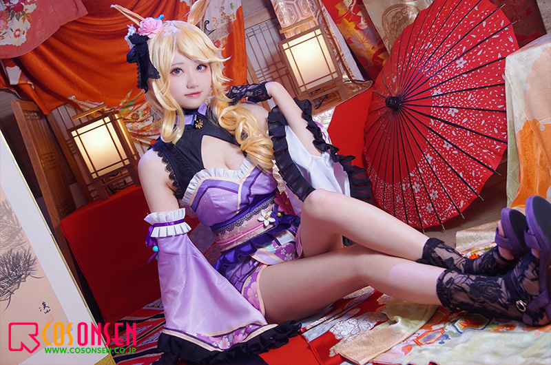 ウマ娘 ゴールドシチー 和服 コスプレ衣装 - Cosonsen コスオンセン