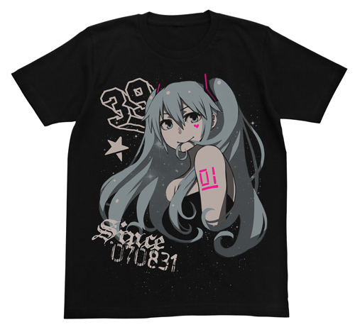 初音ミク CHAN×CO ver. STAR Tシャツ [初音ミク] | キャラクター公式