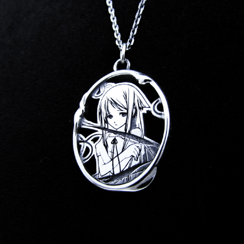 沙耶の唄 10th Anniversary Accessory 沙耶 レリーフシルバー