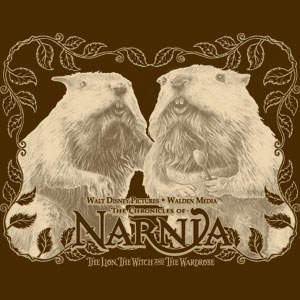 ビーバーTシャツ [ナルニア国物語] | キャラクター公式グッズ