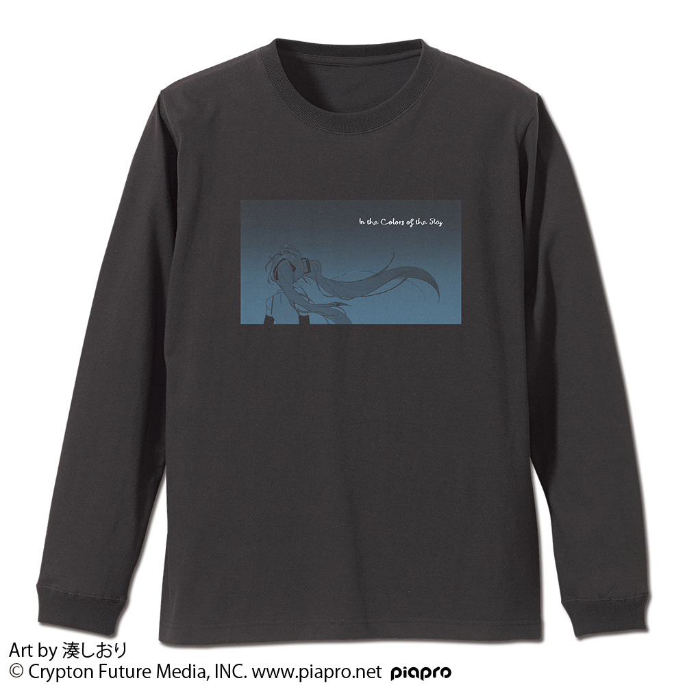 初音ミク 袖リブロングスリーブTシャツ 湊しおり Ver. [初音ミク
