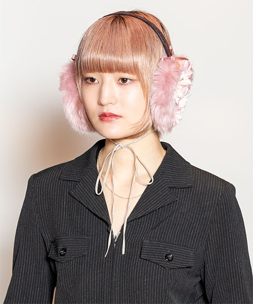 CA お花のイヤマフ(ONESIZE PINK): その他の帽子帽子通販｜CA4LA公式