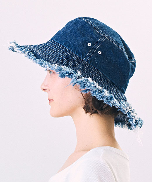 BASABASA DENIM LONG(ONESIZE NAVY): ハット帽子通販｜CA4LA公式