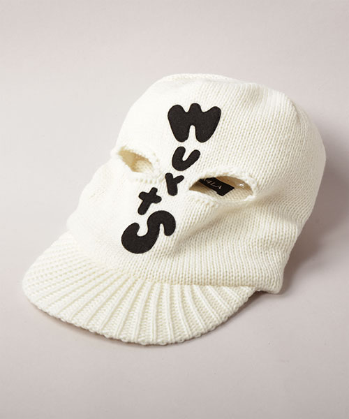 WurtS x CA4LA KNIT CAP(ONESIZE OFF WHITE): ニットキャップ帽子通販