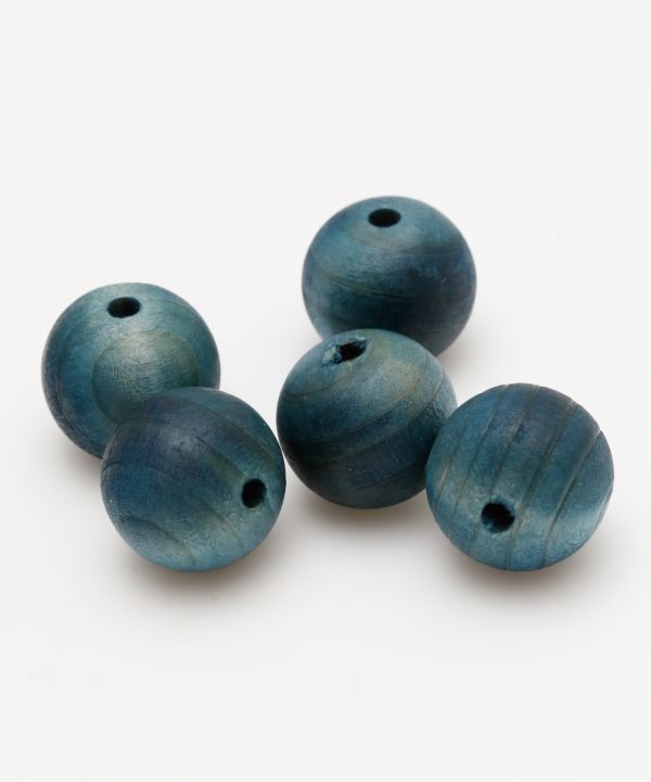 藍染檜珠 浅葱12x13mm(国内本藍染): 『岩座(いわくら)』公式通販
