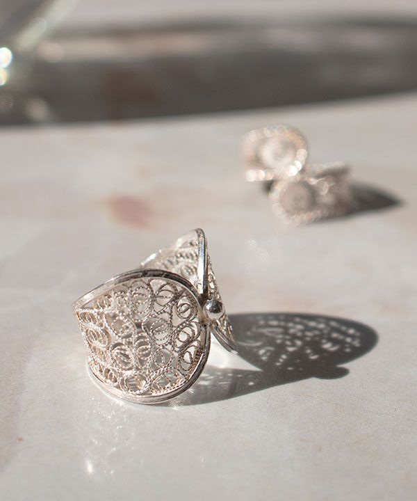 シルバー925】フィリグリーボウリング（Made inマルタ島）(1VARIATION