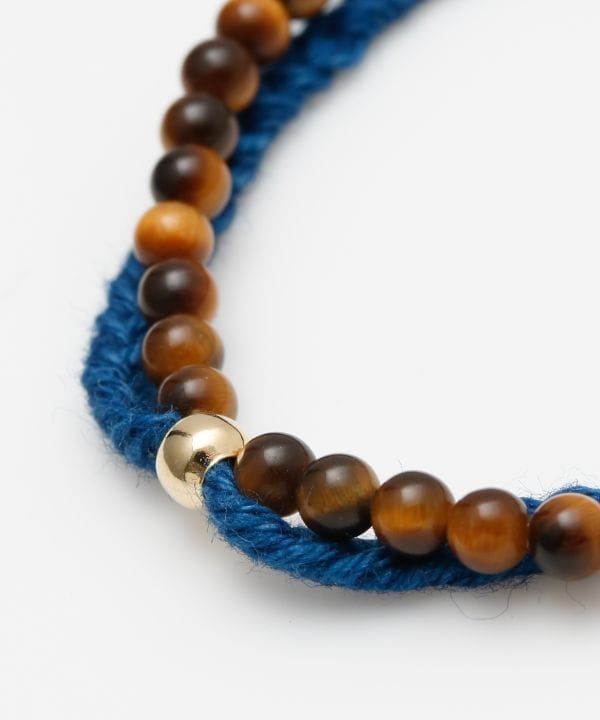 本藍 紐ブレスレット 藍(RED CORAL): 『岩座(いわくら)』公式通販