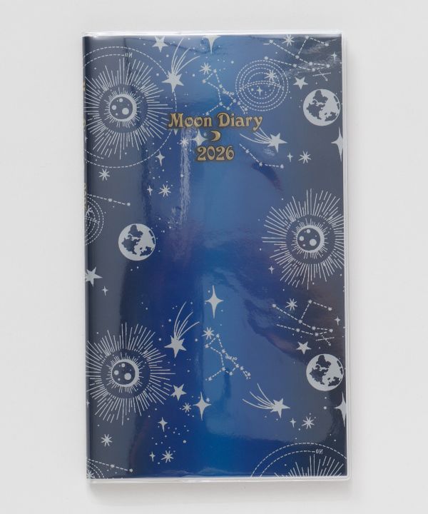 2026年スケジュール帳】ダイアリーA5スリム(NAVY): 『チャイハネ