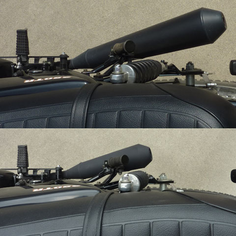 250TR マフラーショート加工 | Cub Unlimited