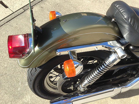 ハーレースポーツスターみかんウインカーリジスポウインカー