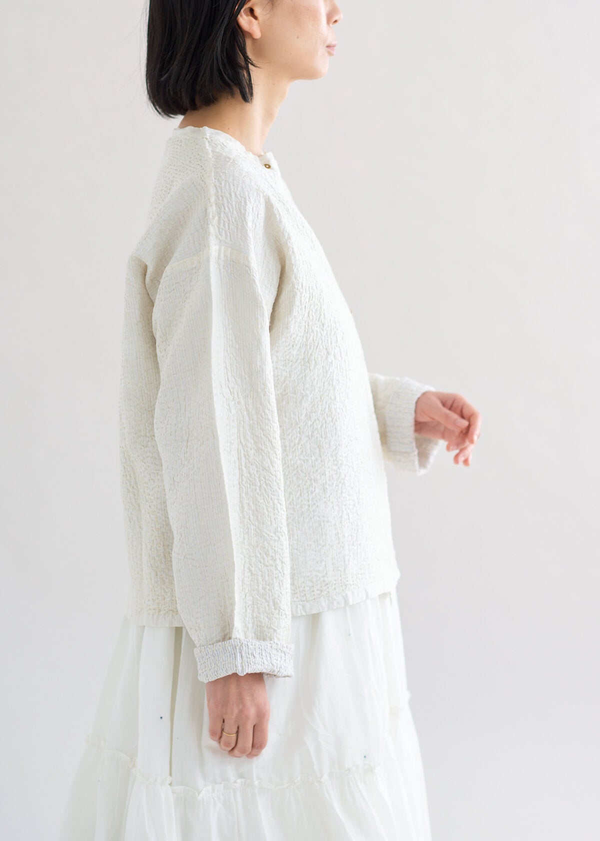 maku DINAZ 刺子手織シルクジャケット| CALICO キヤリコ：インド手仕事