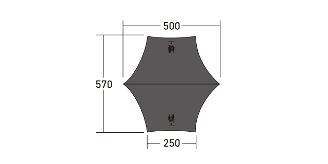 Field Tarp Hexa ST BLACK – Canadian East（カナディアンイースト