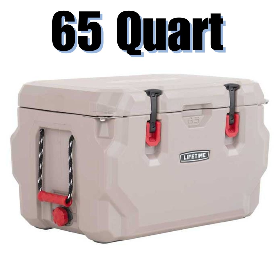 Lifetime High Performance Cooler 65-Qt Capacity 91070 Khaki
