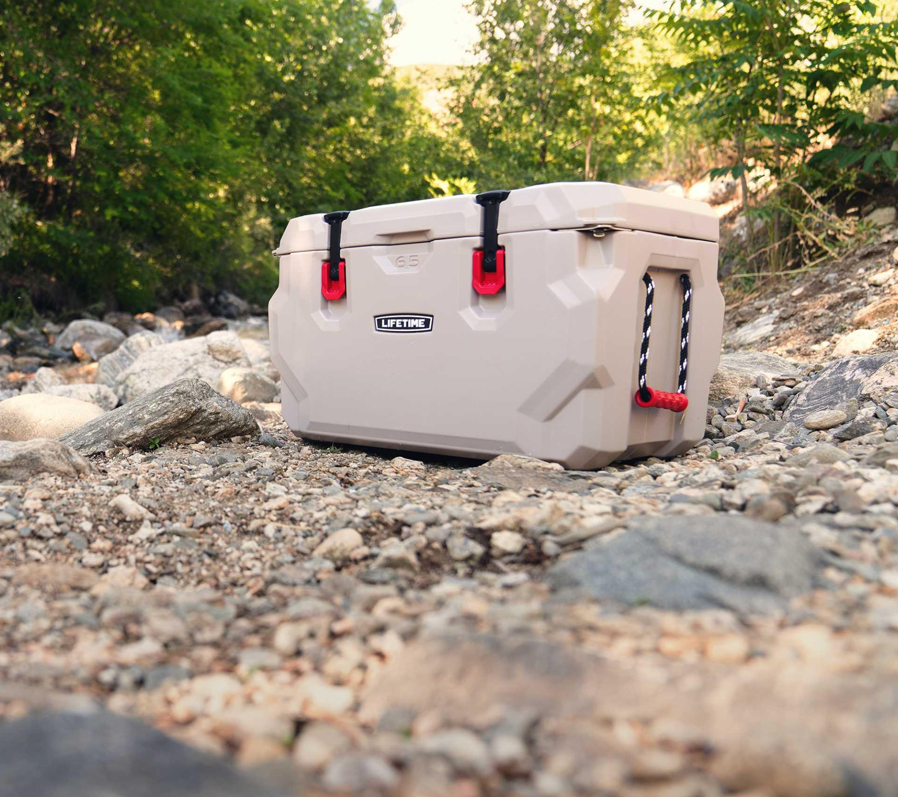 Lifetime High Performance Cooler 65-Qt Capacity 91070 Khaki