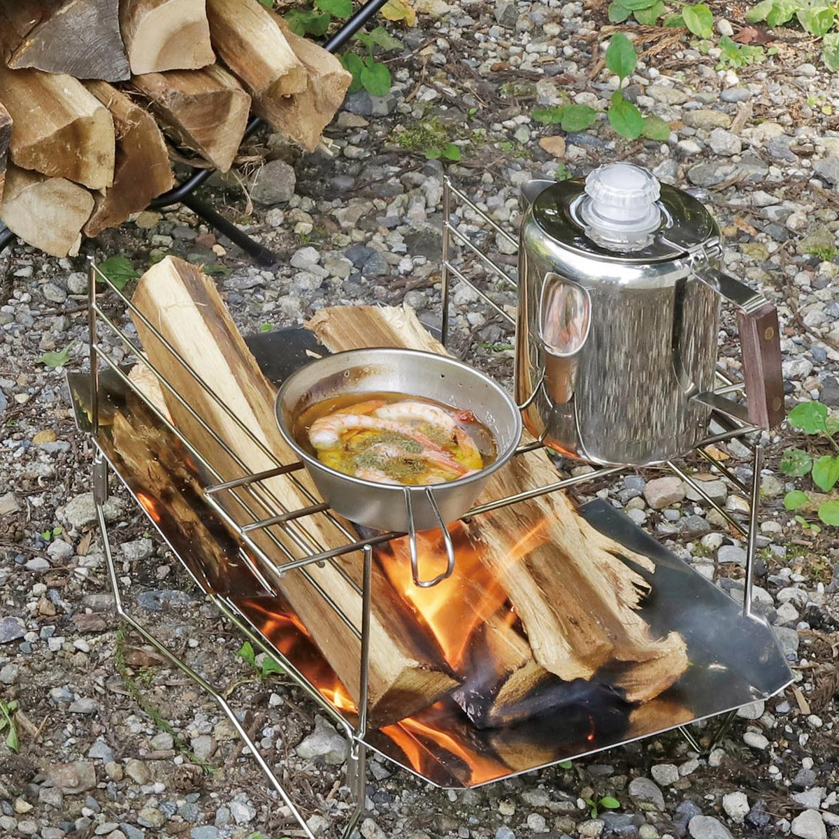 焚火ゴトク ソロ - アウトドア・キャンプ用品 - キャプテンスタッグ