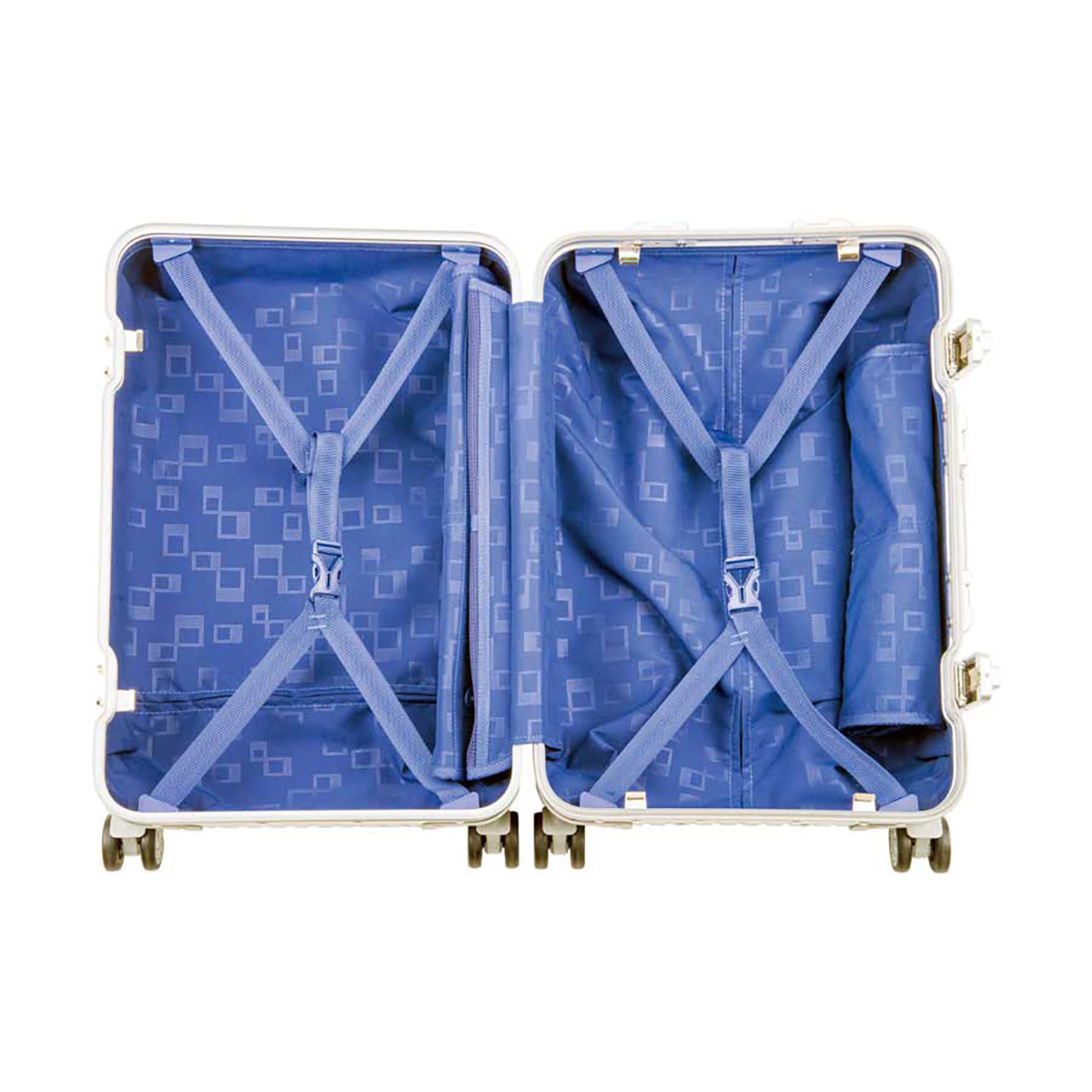 ロード アルミスーツケース (TSAロック付) S シルバー - アウトドア