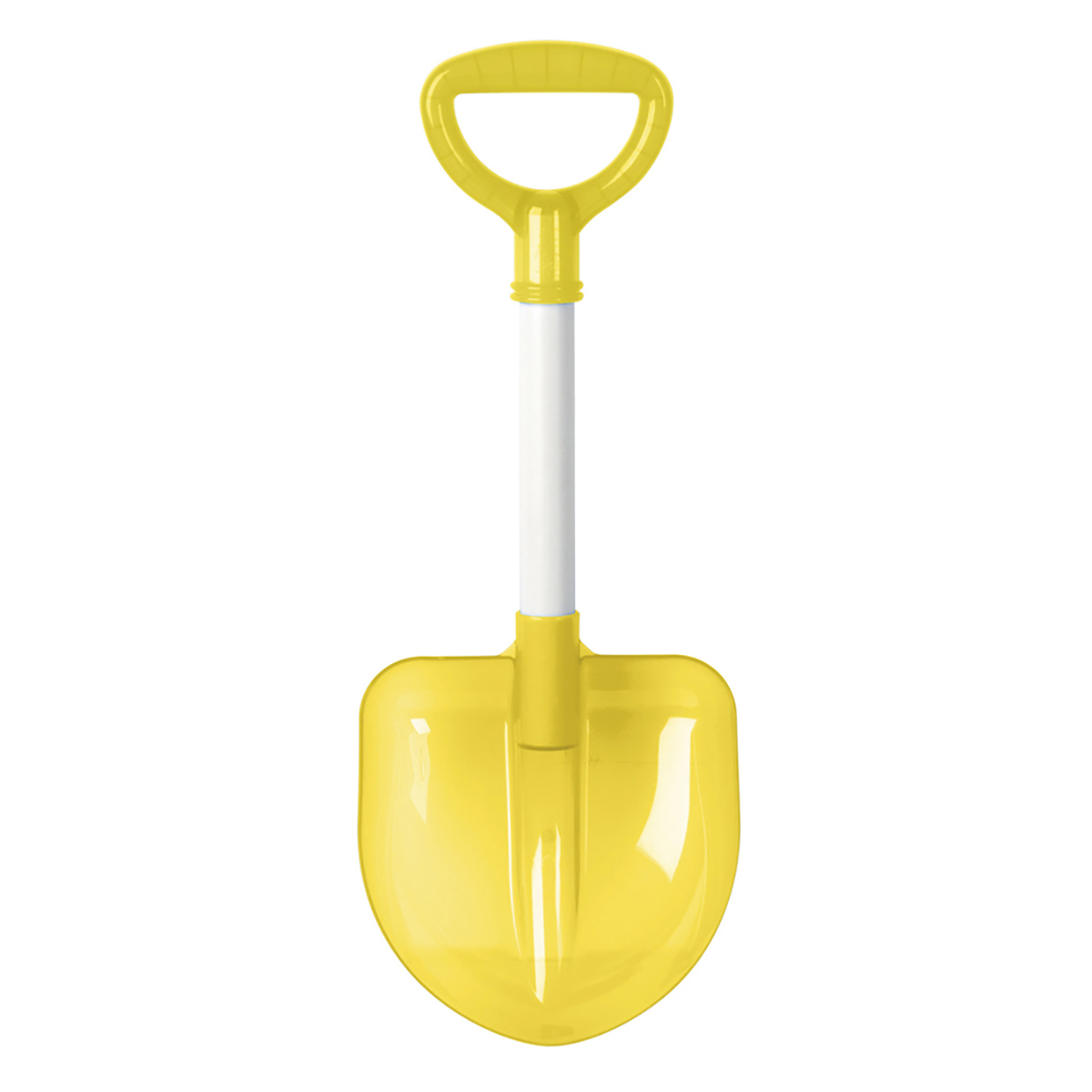 ジュニアミニスコップ剣型 クリアイエロー - アウトドア・キャンプ用品