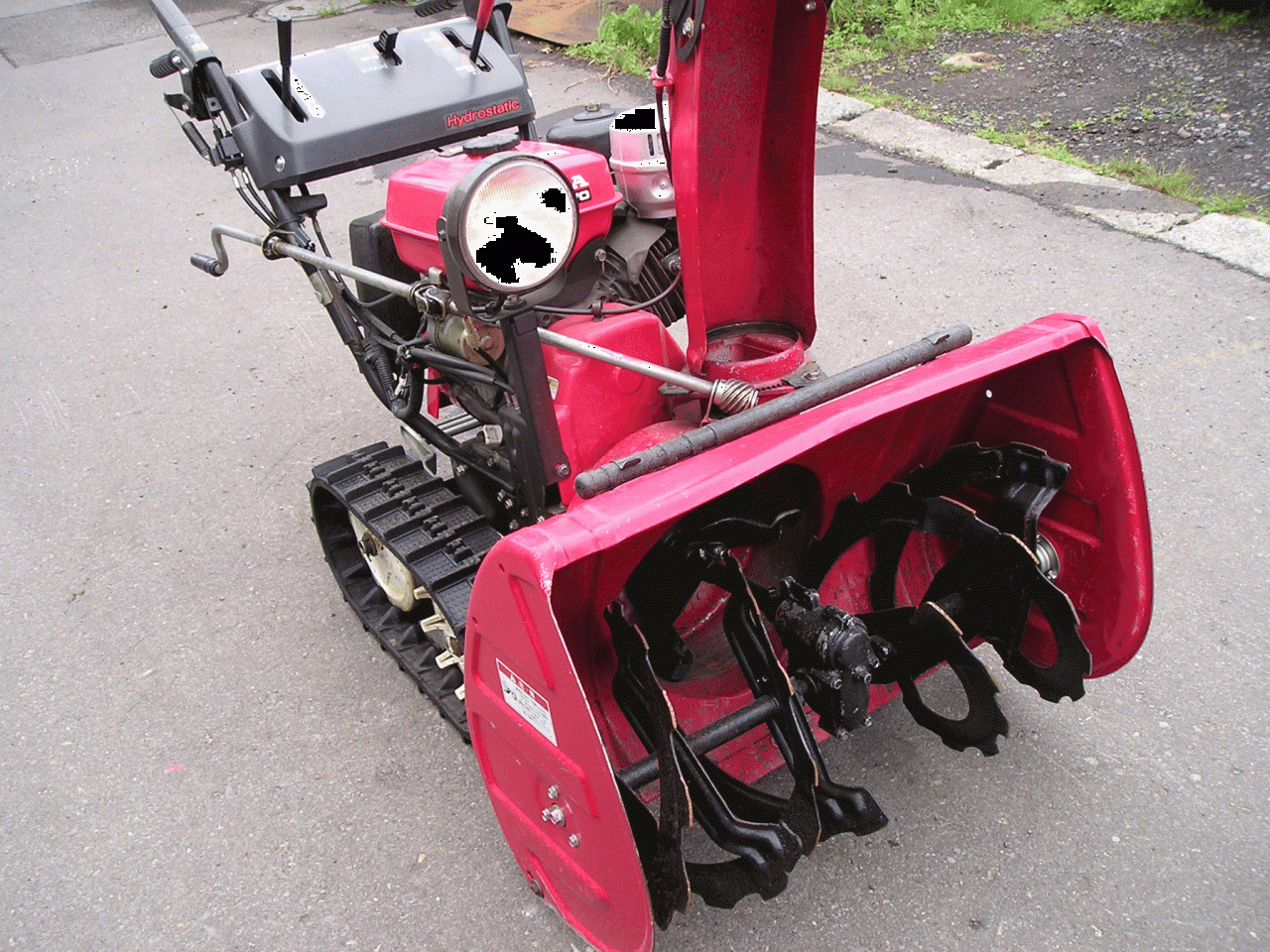 除雪機 ホンダ 8馬力除雪機 HS－870 セル始動 走行 HST｜除雪だよ