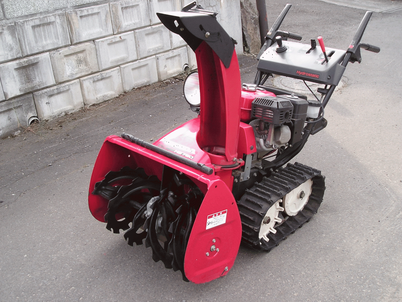 除雪機 ホンダ 7馬力除雪機 HS－760 2段シューター 整備済み