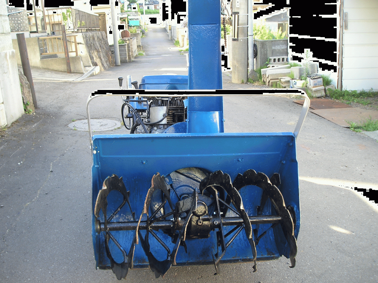 除雪機 ヤマハ 8馬力除雪機 YT－875 サイドクラッチ付 整備済み 即