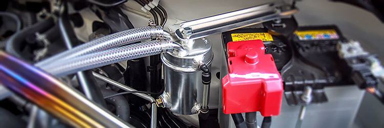 オイルキャッチタンク チューニングエンジンの必需品：オクヤマ