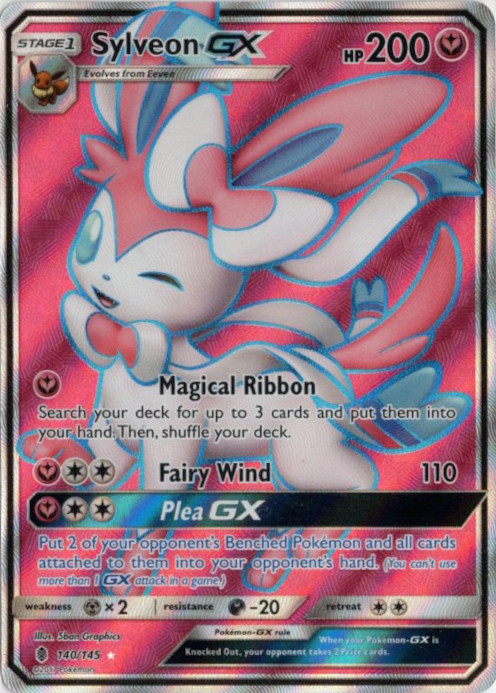 ニンフィアGX SR 海外版 英語版 Sylveon GX - 140/145 -【Card Chicken】