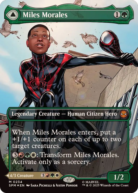 FOIL)(フルアート)(0234)マイルズ・モラレス/Miles Morales《英語》【SPM】