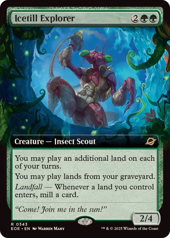 EX+](フルアート)氷耕しの探検家/Icetill Explorer《英語》【EOE】