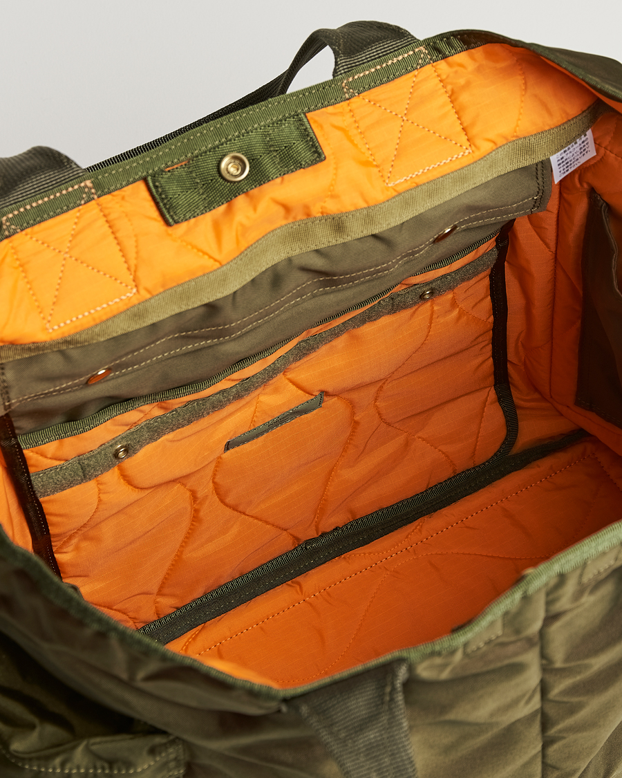 Porter-Yoshida & Co. Force 2Way Tote Bag Olive Drab at CareOfCarl.com