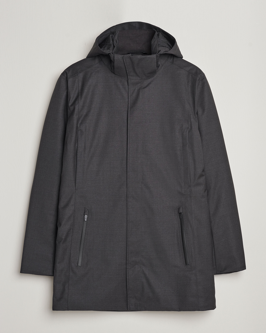 UBR Regulator Parka Savile Grey Wool at CareOfCarl.com