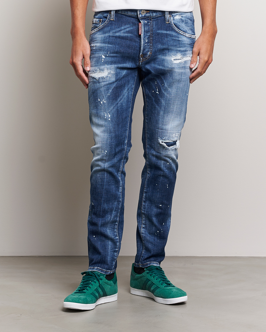 Dsquared2 Skater Jeans Light Blue Wash at CareOfCarl.com