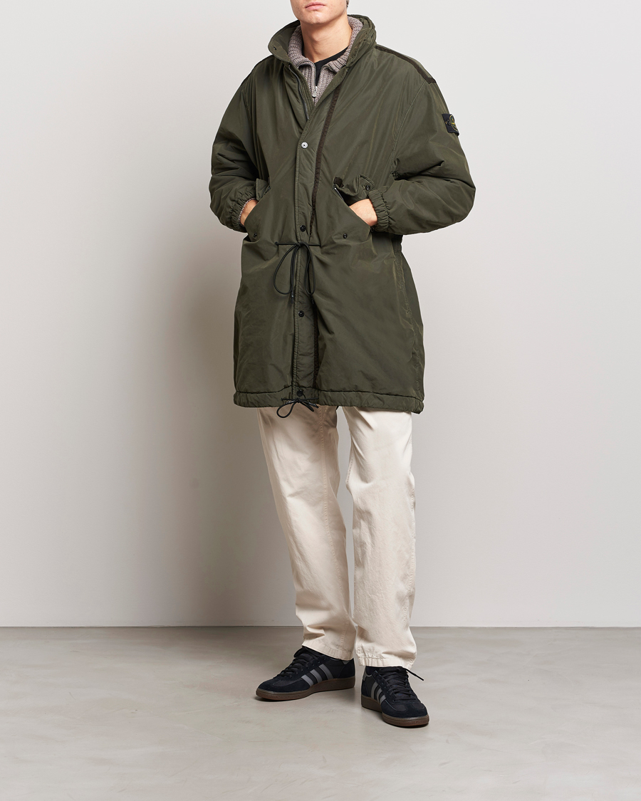 Stone Island David Light-TC Jacket Olive at CareOfCarl.com