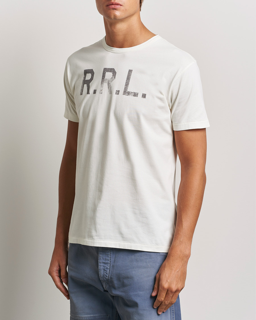 RRL Graphic Short Sleeve T-Shirt White at CareOfCarl.com